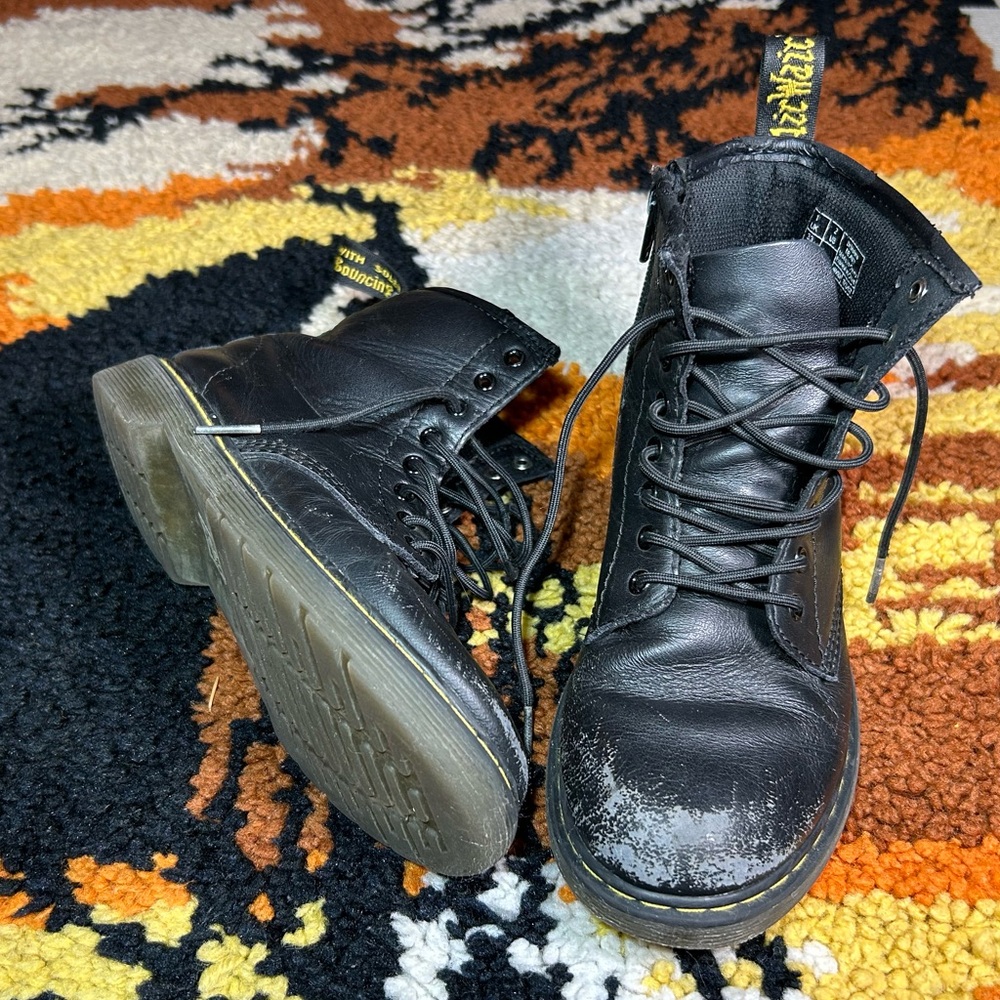 Punk Kid, DR. MARTENS, combat boots!!